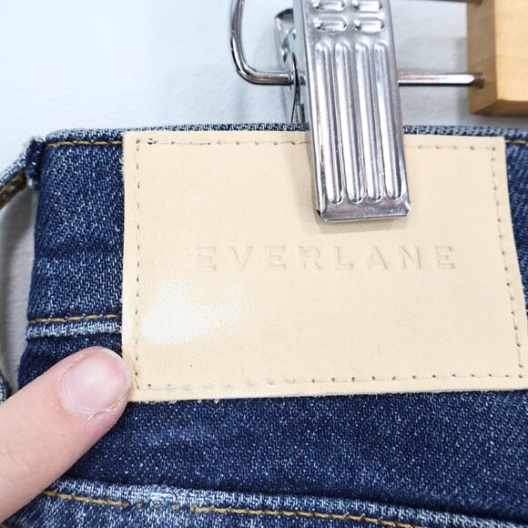 NWT Everlane The Original Cheeky Jean High Rise Vintage Dark Blue Size 30 Short - Picture 8 of 11